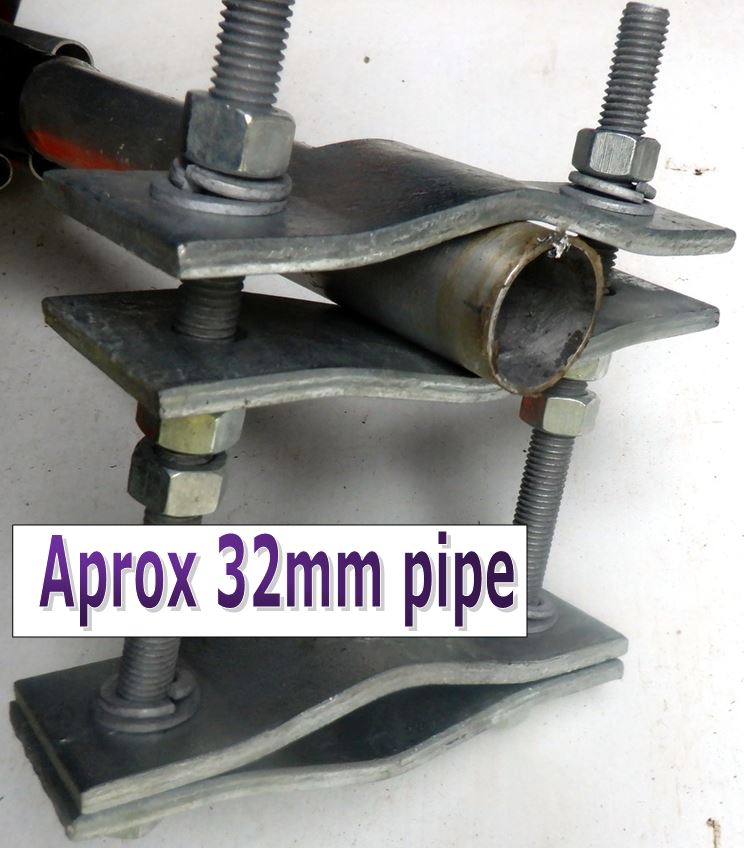Base Station Antenna Mount Mast Extension or Vertical Mounting Antennas Heavy Duty Made