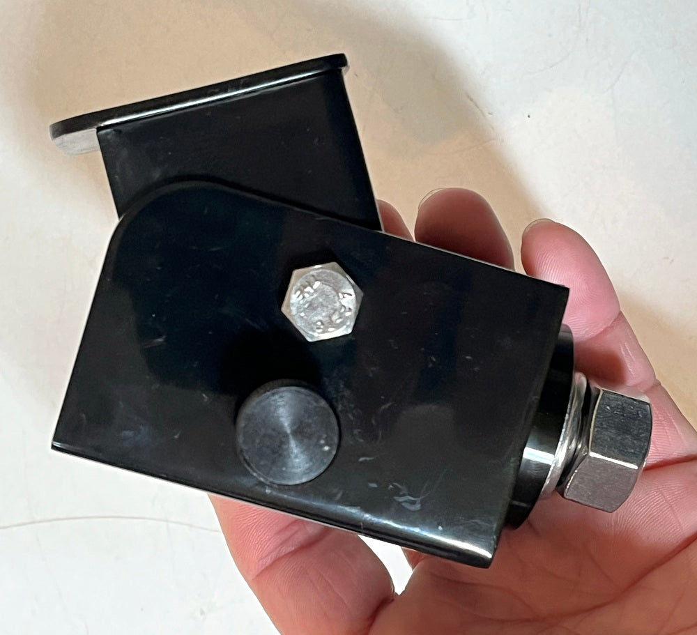 Heavy Duty Antenna Tilt Mount Black