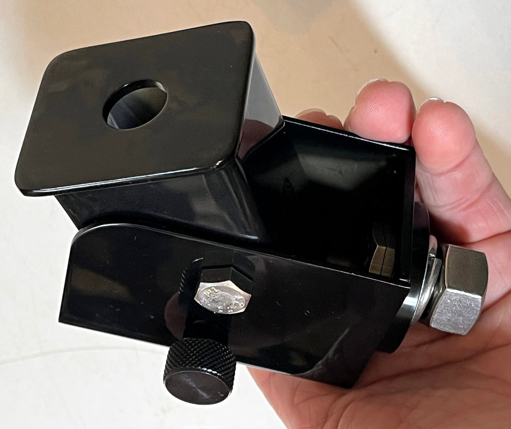 Heavy Duty Antenna Tilt Mount Black