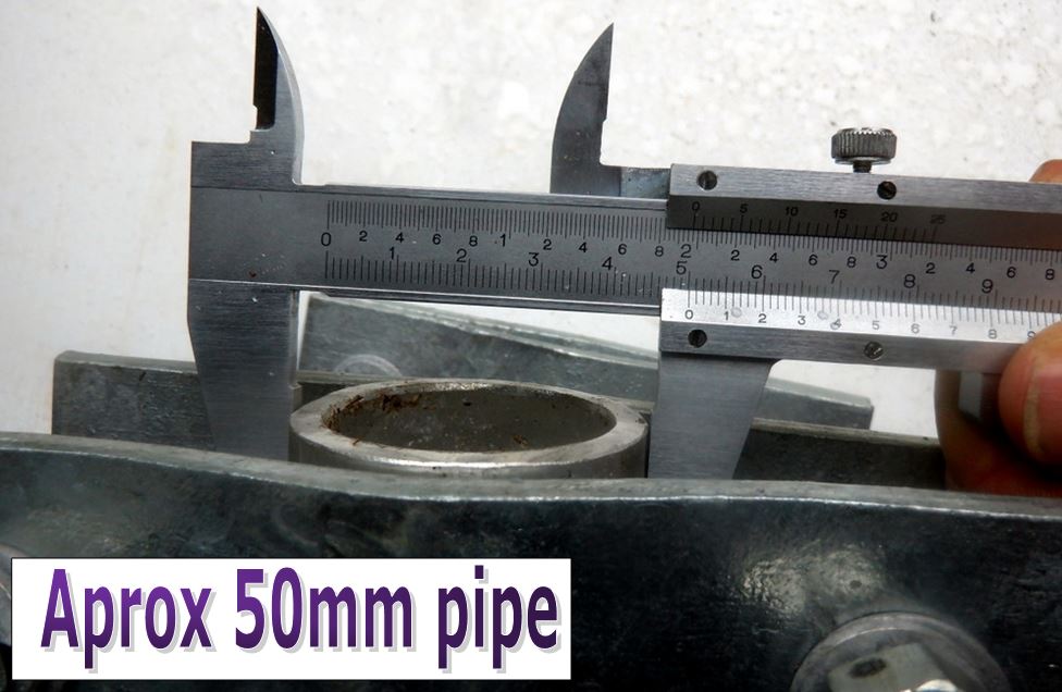 Base Station Antenna Mount Mast Extension or Vertical Mounting Antennas Heavy Duty Made