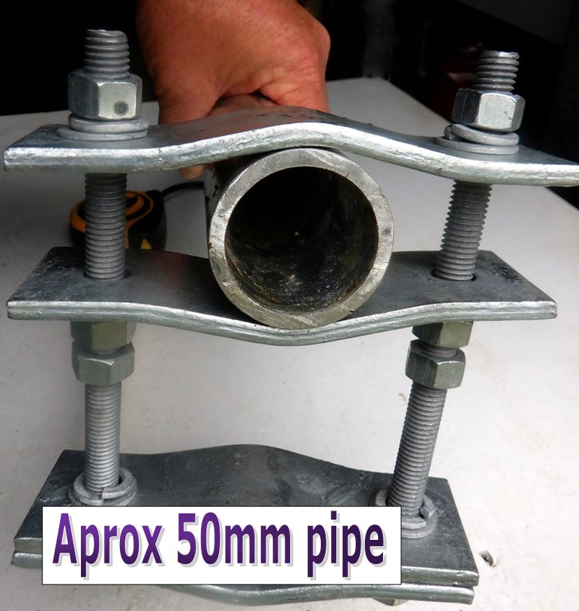 Base Station Antenna Mount Mast Extension or Vertical Mounting Antennas Heavy Duty Made