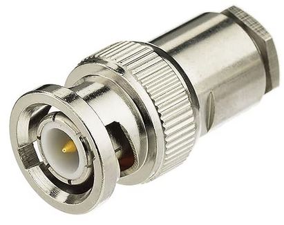 Coax Plug BNC-Male to RG58 Cable Solder Type #73, No73