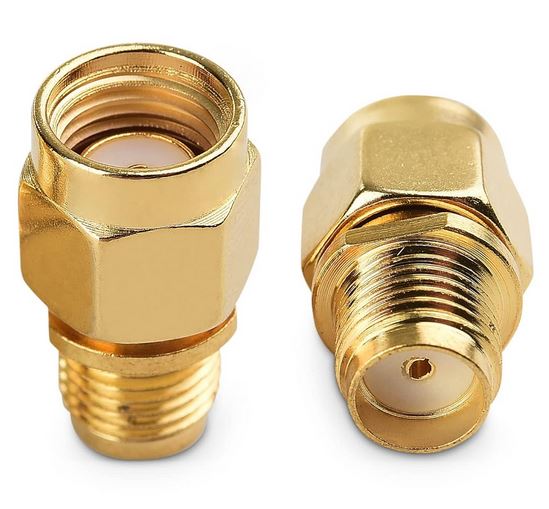 Coax Plug RP-SMA Male To SMA Female #7 Adaptor