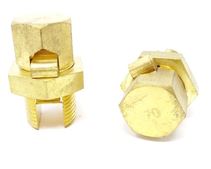 Earthing and Antenna System Parts - "In Line" Fitting Clamp 70mm x 5 Clamps