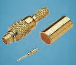 Coax Plug Crimp MMCX to RG58 Cable