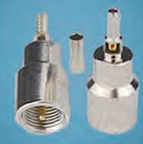 Coax Plug Crimp FME Male To RG58 Cable