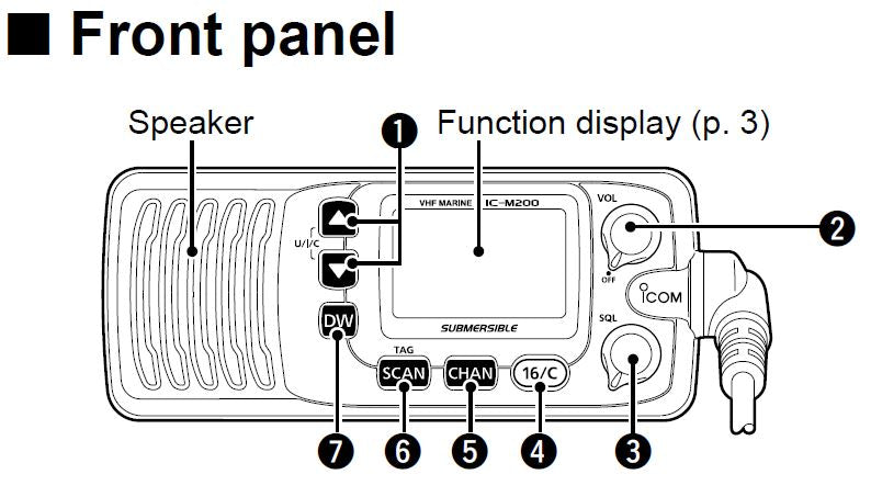 Marine Radio - Icom IC-M200 - VHF Marine Radio