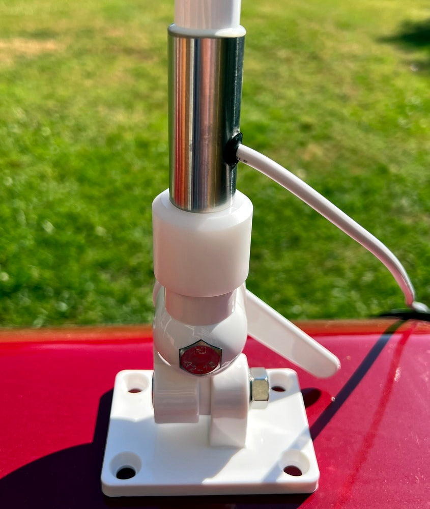 All Band Marine Mobile Phone Antenna Complete with Ratchet Mount, Lead and Plug