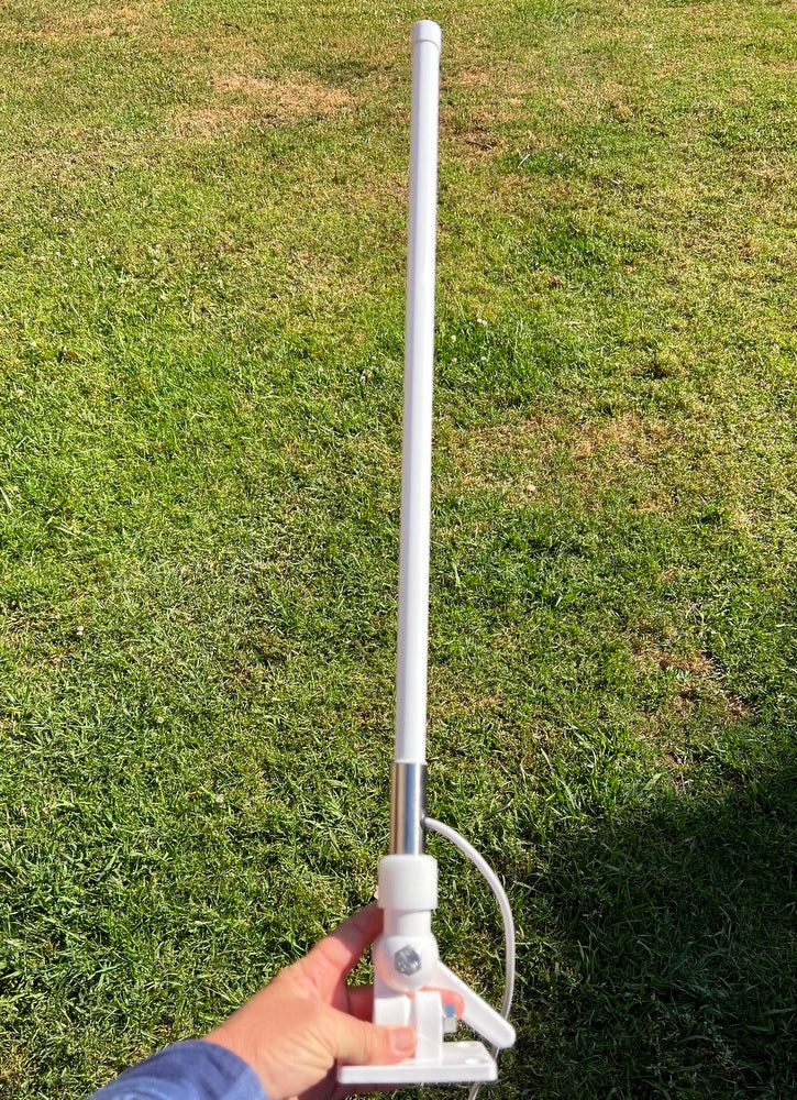 All Band Marine Mobile Phone Antenna Complete with Ratchet Mount, Lead and Plug