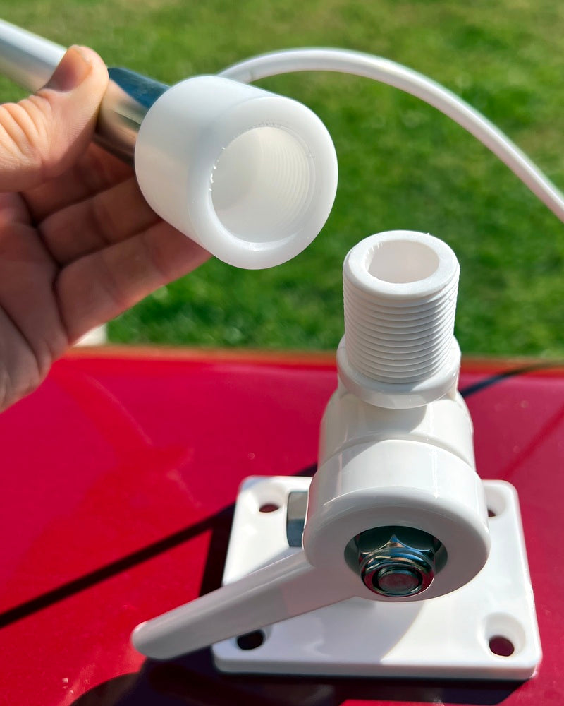 All Band Marine Mobile Phone Antenna Complete with Ratchet Mount, Lead and Plug