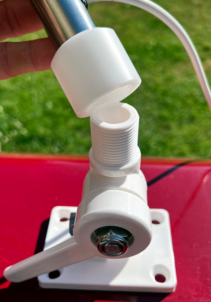 All Band Marine Mobile Phone Antenna Complete with Ratchet Mount, Lead and Plug