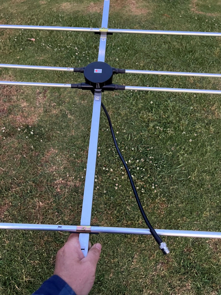 Base Yagi, Beam Antenna VHF 144-175Mhz - 2Way Radio - Marine Radio - Amateur Radio - Directional Antenna