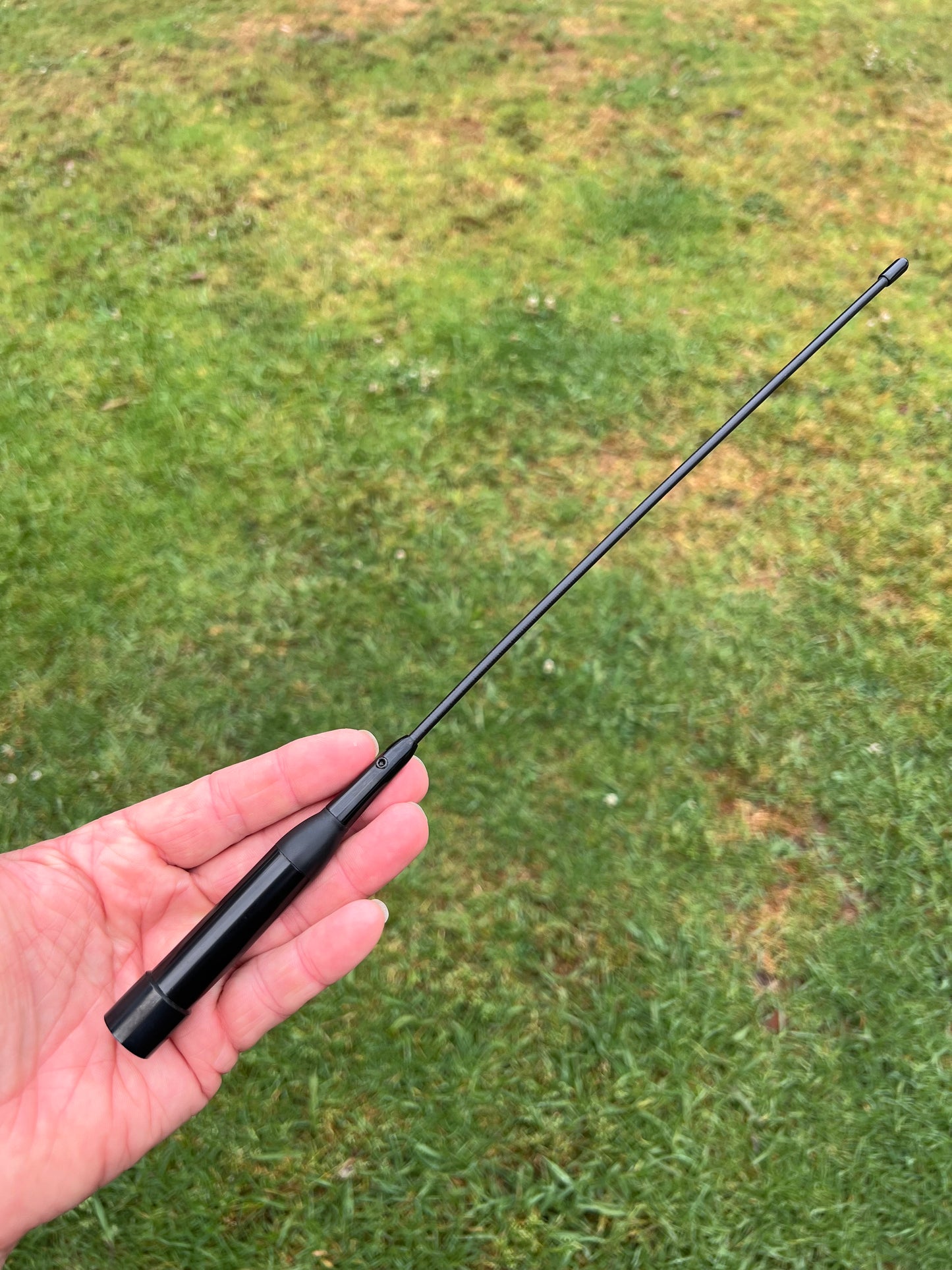 Dual Band 144 & 430Mhz Antenna "ONLY 40cm LONG" With Magnetic Base, Lead, Plug And Adaptor