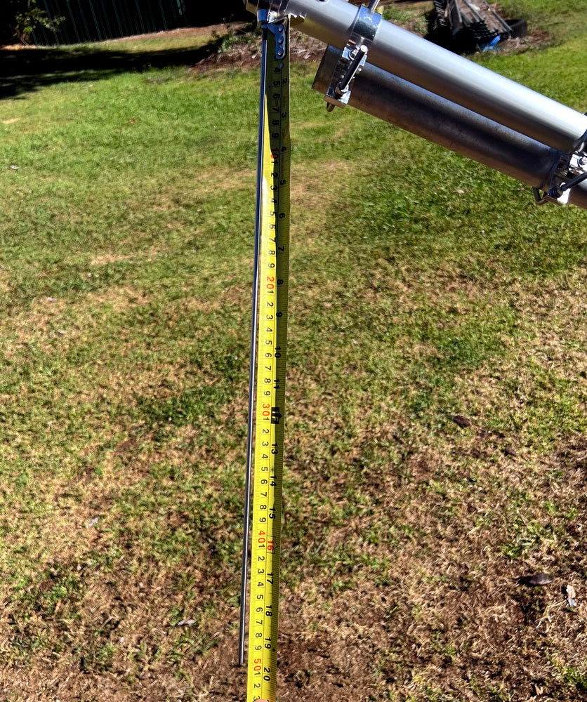 Tri-Band Base Antenna 50Mhz, 144Mhz & 433Mhz - 2 x Sections 2.5Mtr - Amateur - Ham Radio
