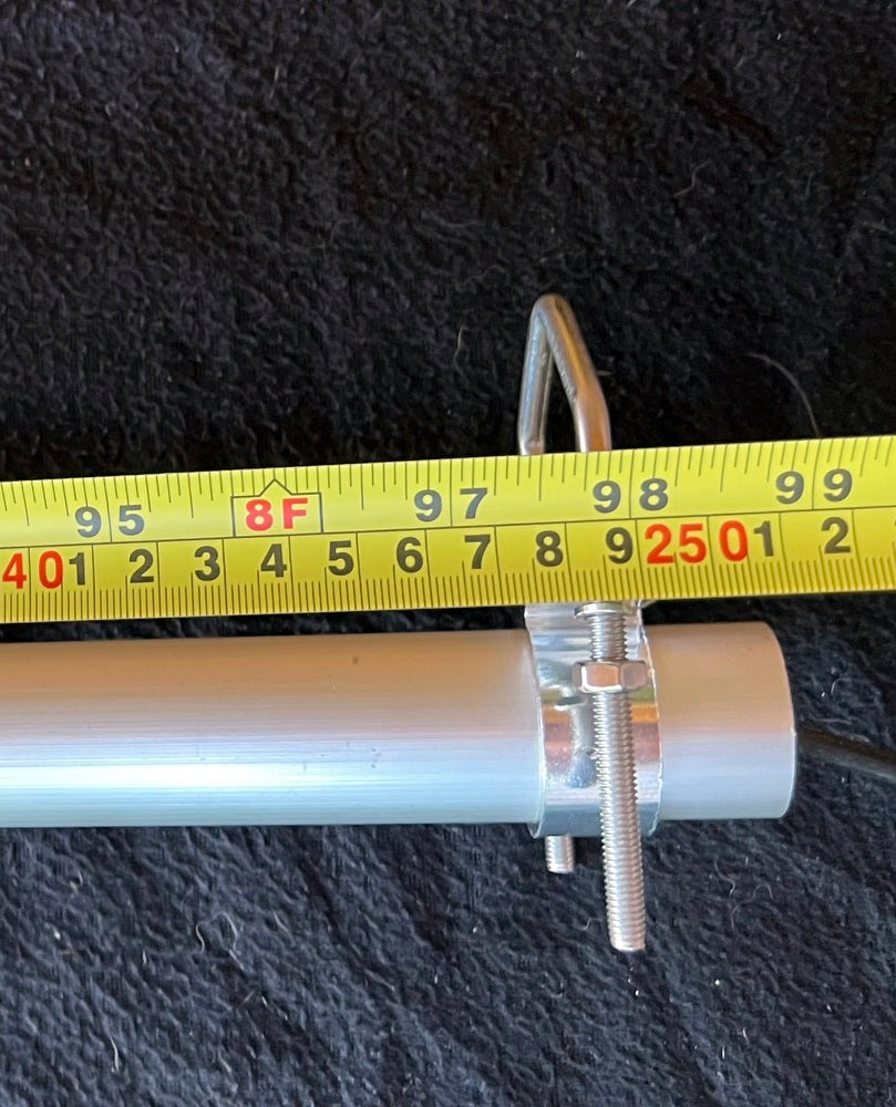 Tri-Band Base Antenna 50Mhz, 144Mhz & 433Mhz - 2 x Sections 2.5Mtr - Amateur - Ham Radio