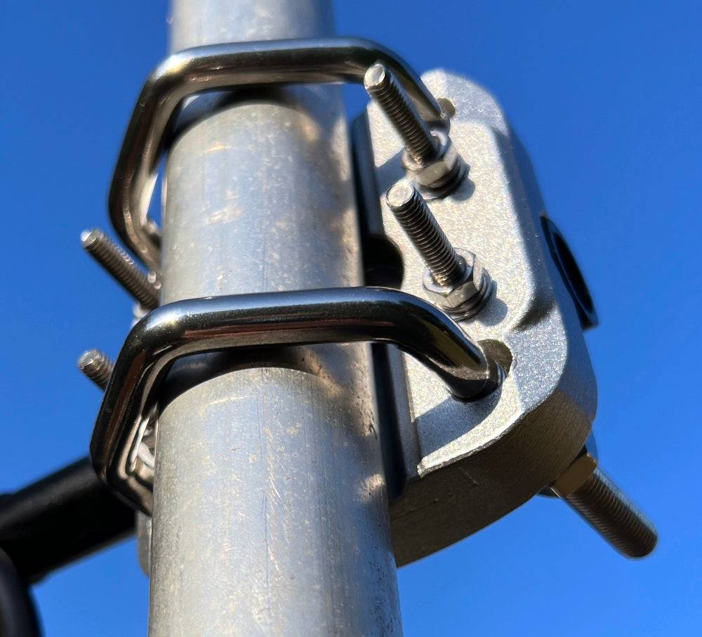 Base Station Antenna Crossover Mount - U-Bolts