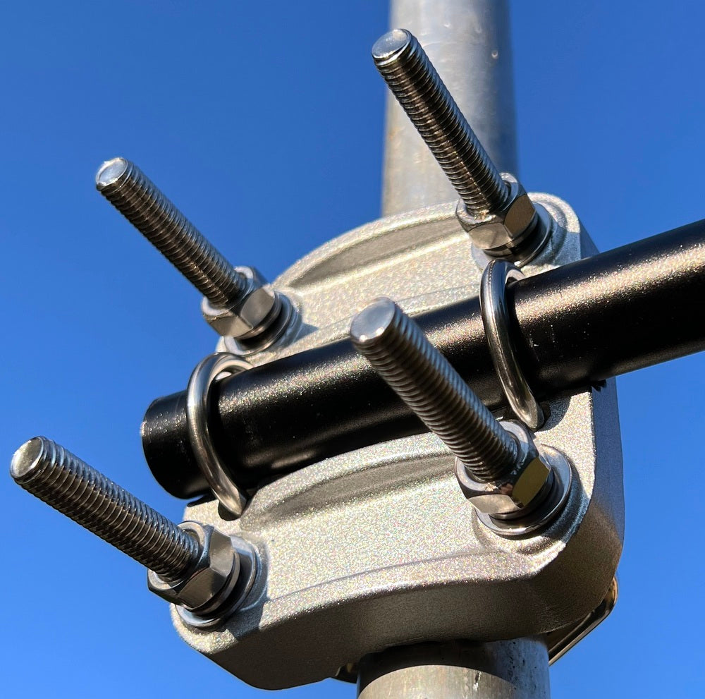 Base Station Antenna Crossover Mount - U-Bolts