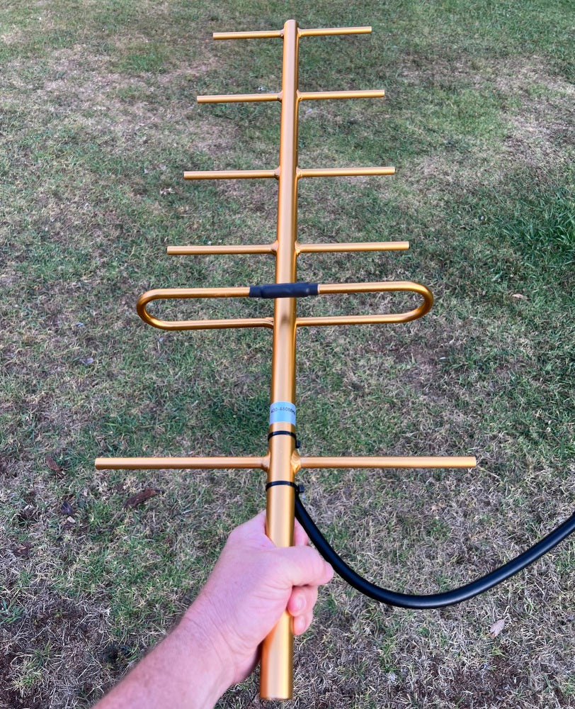Base Antenna 430 - 480Mhz 6 Element UHF CB - RF Link Yagi - Amateur Ham Radio