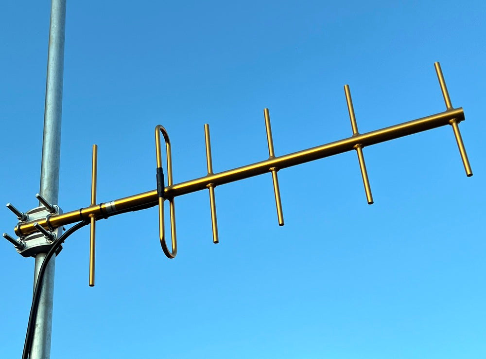 Base Antenna 430 - 480Mhz 6 Element UHF CB - RF Link Yagi - Amateur Ham Radio