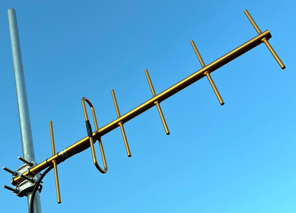 Base Antenna 430 - 480Mhz 6 Element UHF CB - RF Link Yagi - Amateur Ham Radio