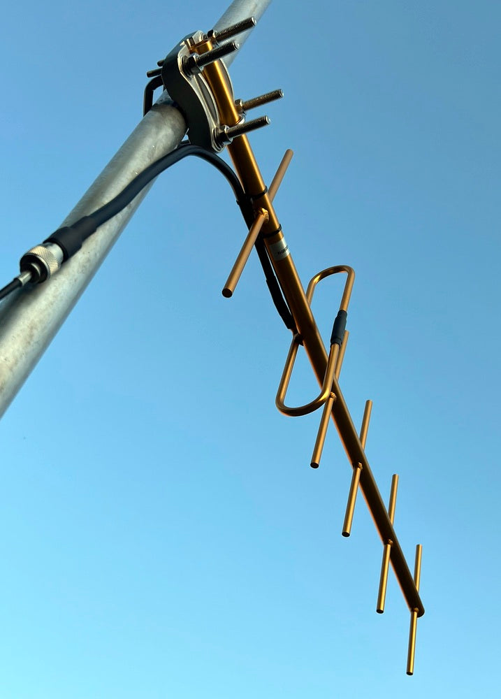 Base Antenna 430 - 480Mhz 6 Element UHF CB - RF Link Yagi - Amateur Ham Radio