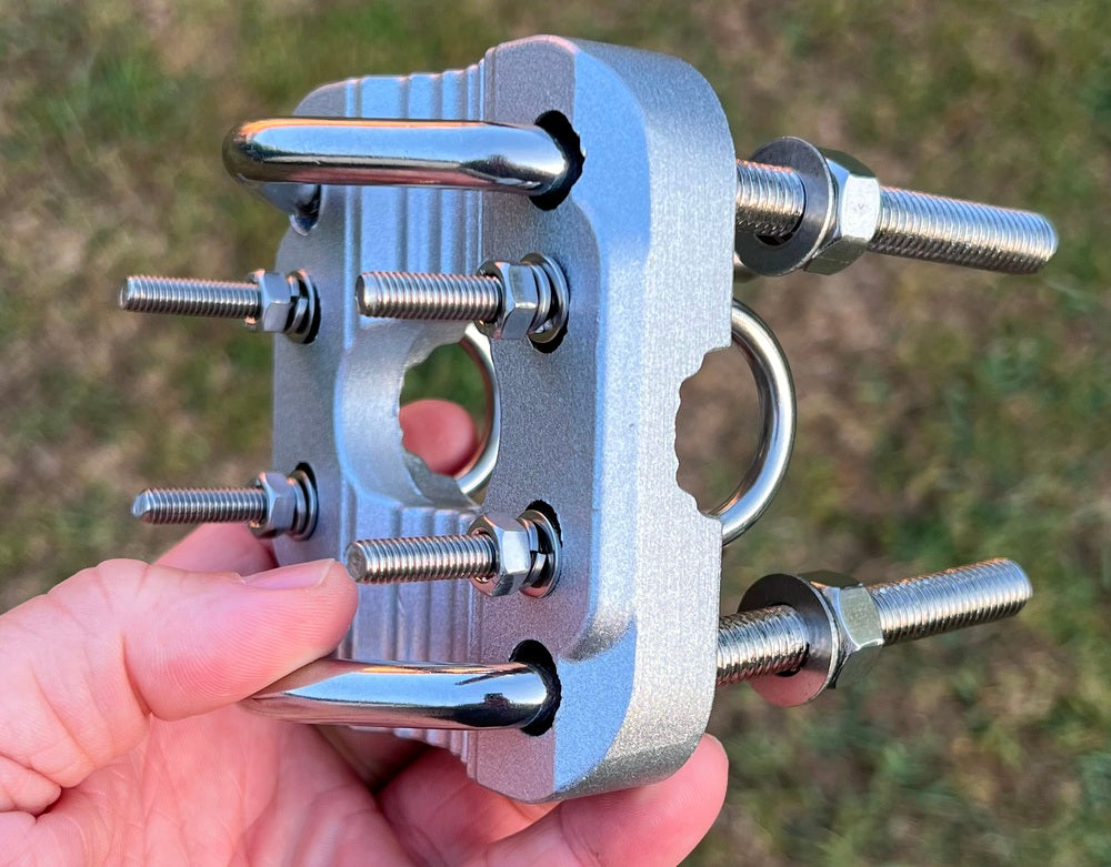 Base Station Antenna Crossover Mount - U-Bolts