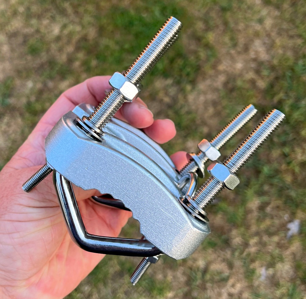 Base Station Antenna Crossover Mount - U-Bolts