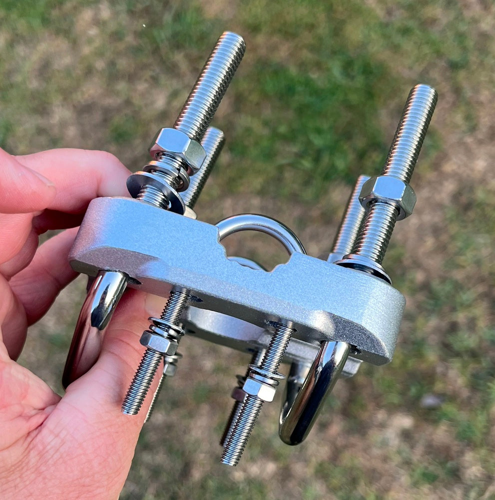 Base Station Antenna Crossover Mount - U-Bolts