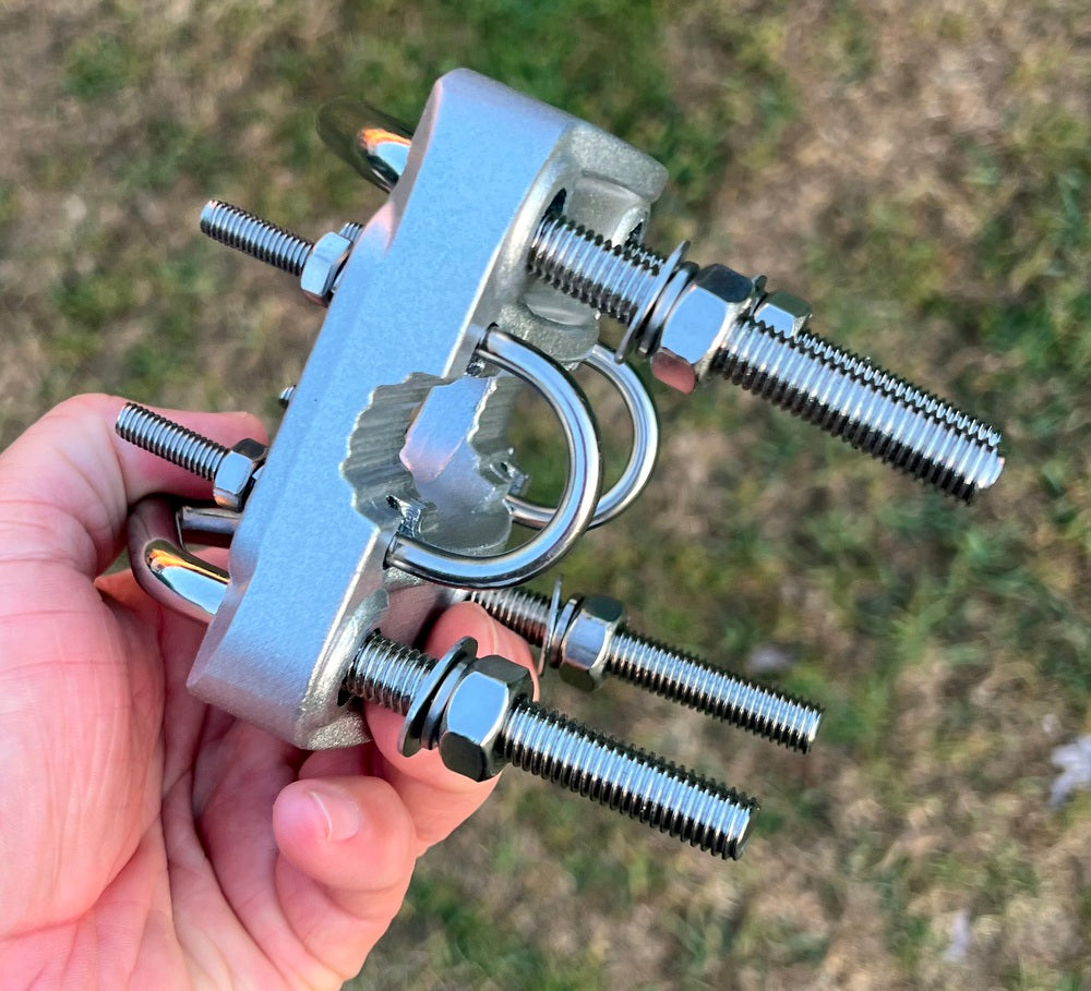 Base Station Antenna Crossover Mount - U-Bolts
