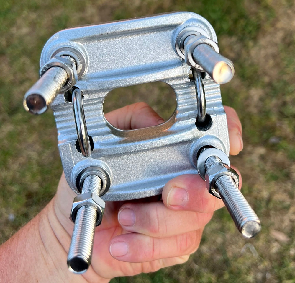 Base Station Antenna Crossover Mount - U-Bolts