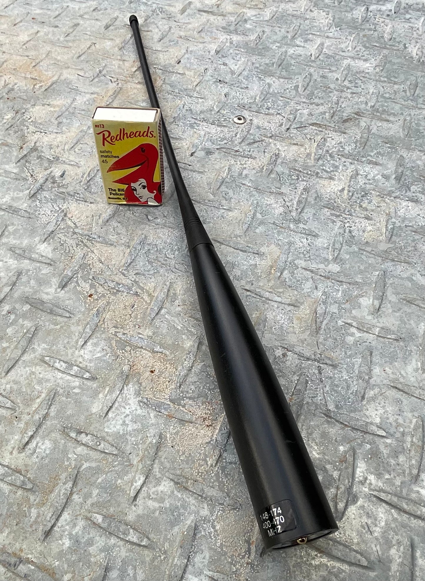 Combined VHF 148-174Mhz and UHF 400-470Mhz Mobile Antenna