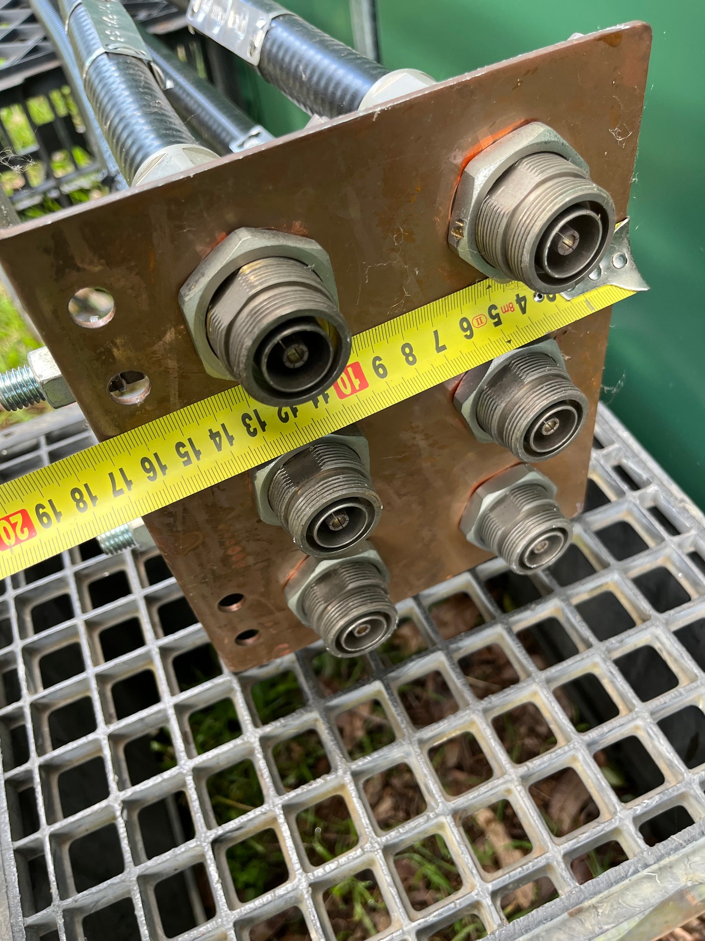 2nd Used - Lightning Copper Grounding Plate Cable And Connectors Included