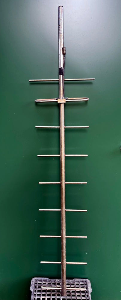 Base Antenna Stainless Steel UHF 9 Element Yagi - 2nd - Used - PICK UP ONLY DUE TO SIZE