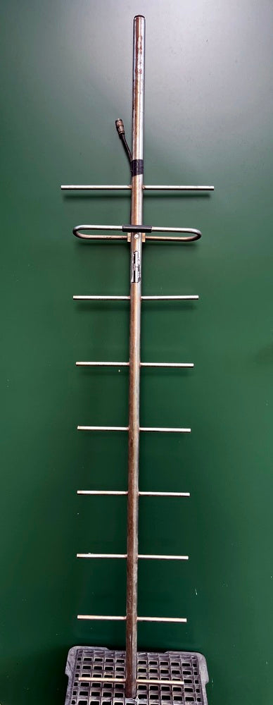 Base Antenna Stainless Steel UHF 9 Element Yagi - 2nd - Used - PICK UP ONLY DUE TO SIZE