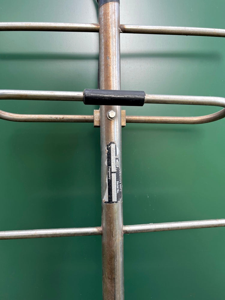 Base Antenna Stainless Steel UHF 9 Element Yagi - 2nd - Used - PICK UP ONLY DUE TO SIZE