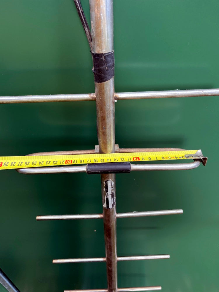 Base Antenna Stainless Steel UHF 9 Element Yagi - 2nd - Used - PICK UP ONLY DUE TO SIZE
