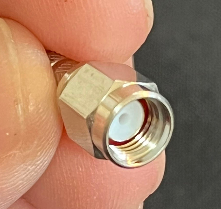 SMA Reverse-Gender Male Connector Plug Coax Crimp