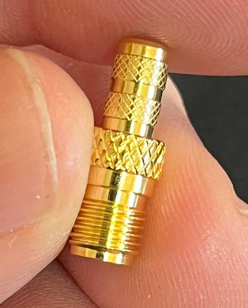 SMA Female Connector Plug RG58 Coax Crimp and Solder SMA186