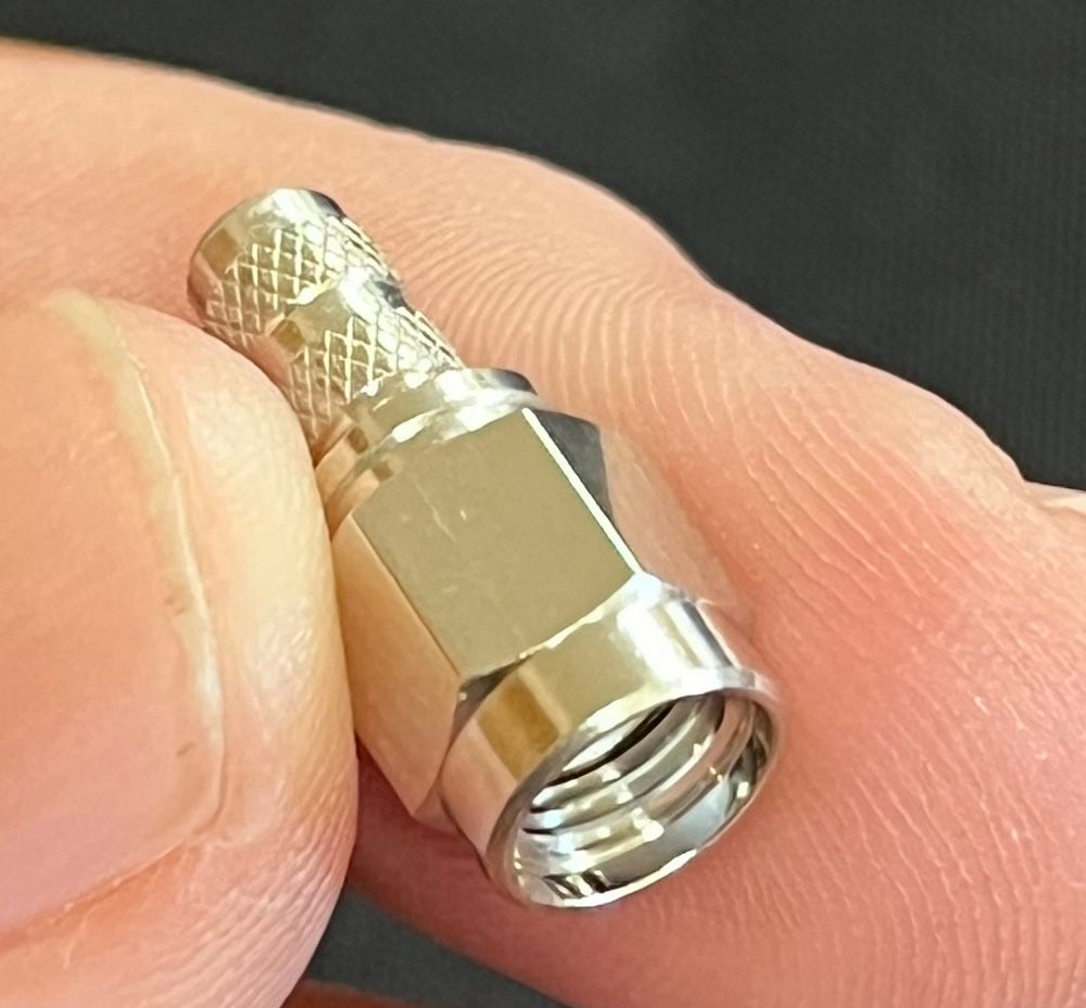 SMA Reverse-Gender Male Connector Plug Coax Crimp