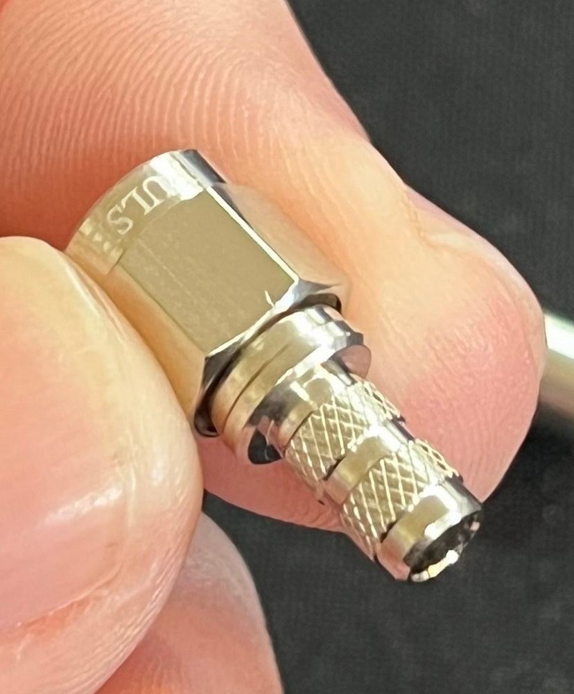 SMA Reverse-Gender Male Connector Plug Coax Crimp