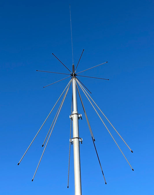 Base Station Discone Antenna All Band Receiver 25Mhz to 1300Mhz