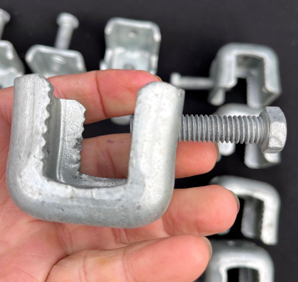Galvanised Tower Support Kits - Hanger - Cable Hangers - Grips - Andrews