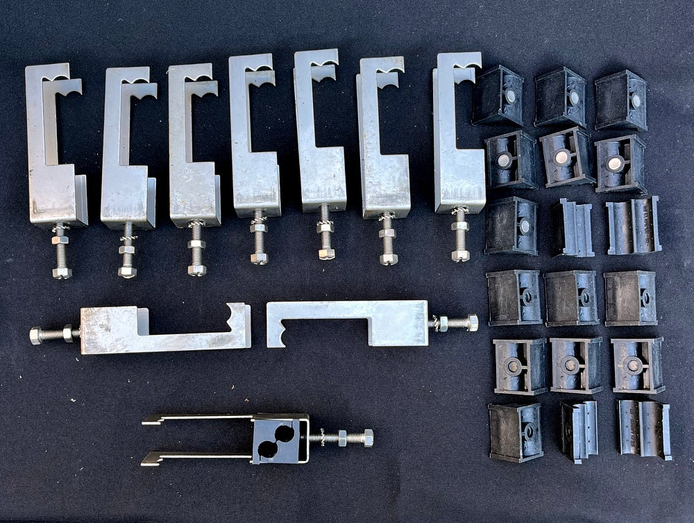 No5 Stainless Steel Cable Support Kits - Cable Hangers - Grips - Andrew KwikClamp