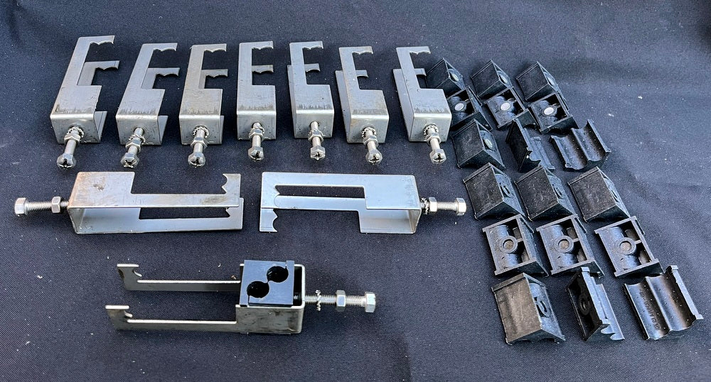 No5 Stainless Steel Cable Support Kits - Cable Hangers - Grips - Andrew KwikClamp