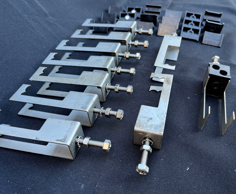 No5 Stainless Steel Cable Support Kits - Cable Hangers - Grips - Andrew KwikClamp