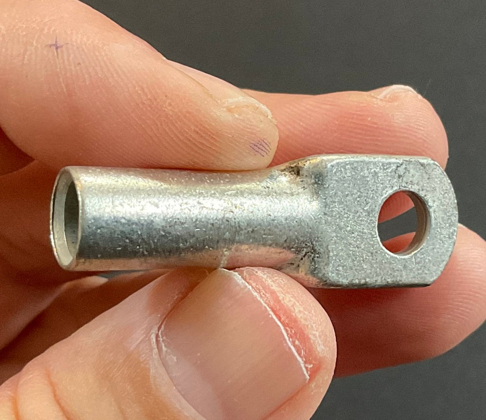 25mm Cable x 6mm Hole Power Cable Lug - Sold As A Pack Of 10 Lugs