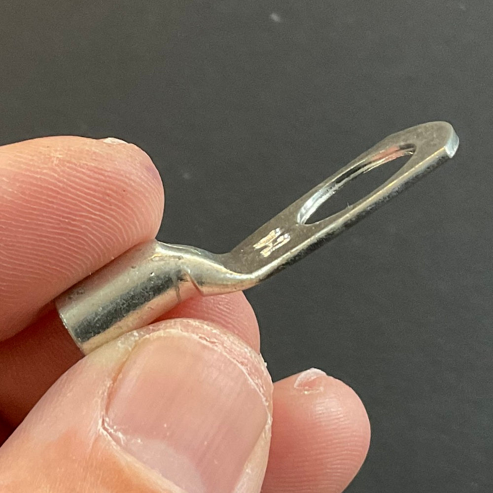 10mm Cable x 12mm Hole Power Cable Lug - Sold As A Pack Of 10 Lugs