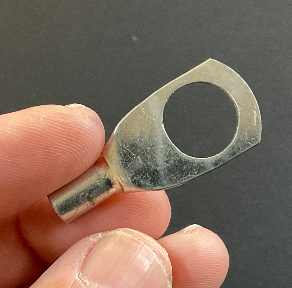 10mm Cable x 12mm Hole Power Cable Lug - Sold As A Pack Of 10 Lugs