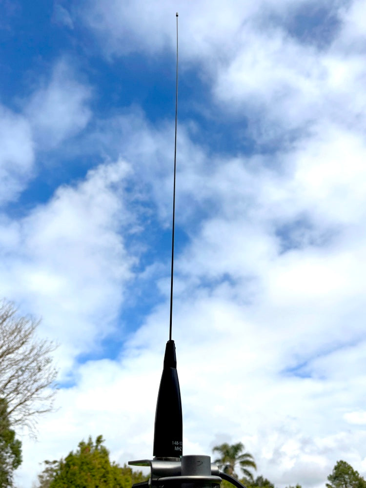 3dB Broardband No Tuning Required VHF 148-174Mhz Mobile Antenna, Cable, Plug and Adaptor