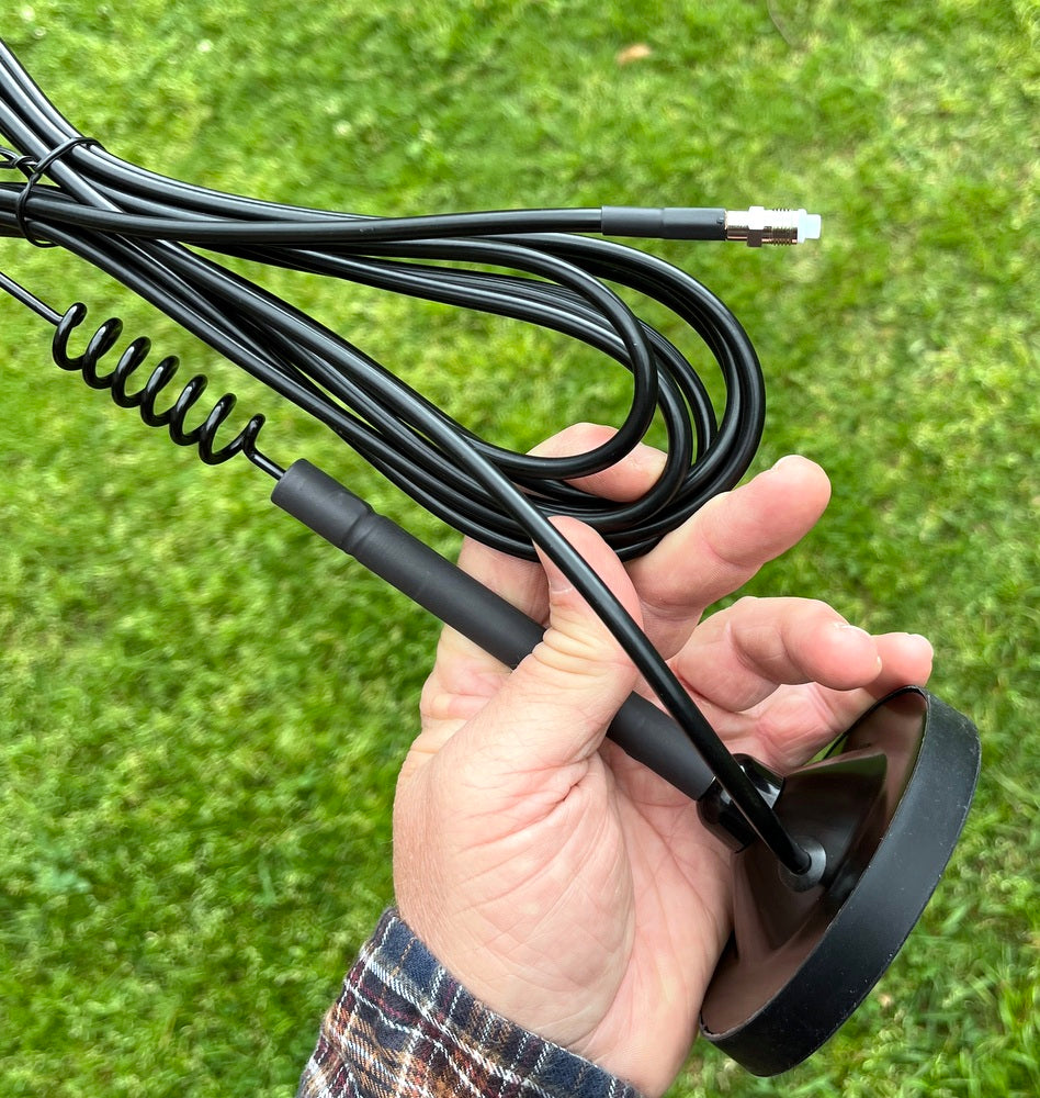 27Mhz CB Antenna 32cm Long With Magnetic Base, Lead, Plug And Adaptor